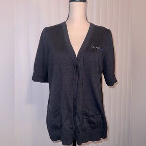 Lands End Chase Bank Cardigan